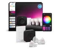 Philips Hue zestaw startowy: 3 żarówki GU10 White Color Ambiance + regul - 1490242 - zdjęcie 3